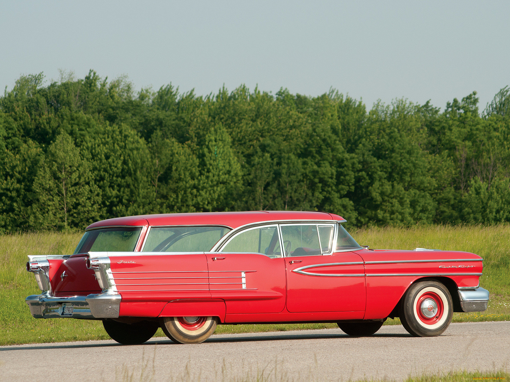 oldsmobile, 88, fissta, door, hardtop, wagon, 